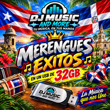 MERENGUES CLASICOS - MERENGUE HITS - CLASICOS BAILABLES Y MAS -USB 32gb picture