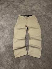 Dickies FLEX Slim Fit Tapered Work Pants Desert Sand Khaki Chinos Mens 32x32 picture