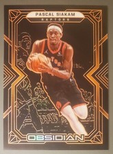 2021-22 Panini Obsidian - Pascal Siakam #87 - Electric Etch Orange /50 picture