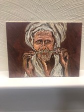 11 x 14 Original Oil Painting. The Rishi. picture