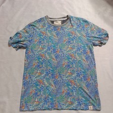 Free Planet T-Shirt Size Large Tropical Leaf Print picture