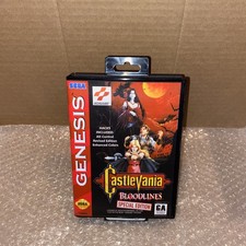 Castlevania Bloodlines Special Edition (Sega Genesis) NEW Tested READ picture