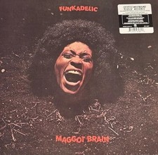 FUNKADELIC 'Maggot Brain LP RED WAX parliament george clinton Hazel Billy Nelson picture