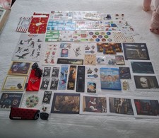 Huge Disney/Disney Movie Club VIP Lot Pins Blueray Lithographs Stickers & more picture