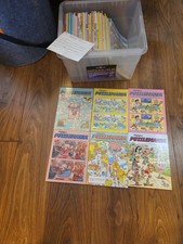Highlight Puzzelmania Vintage 1995 Complete Set Of 51 Books Only 3 Have Min.... picture