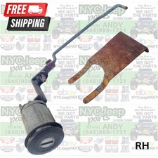 PASSENGER Full Door Key Cylinder Lock Linkage Rod 97-02 Jeep Wrangler TJ picture