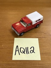 Vintage Matchbox Lesney 6 D1 Ford Pick Up Pick-up Camper Truck Red 1968 England picture