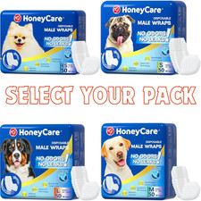 50 Pack Waist Disposable Dog Diapers Male Wraps Belly Bands Pet Soft All Sizes picture