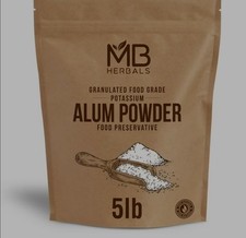 MB Herbals Alum Powder 5lb | Granulated Potassium Alum Powder | Pu picture