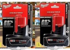 Milwaukee M12 REDLITHIUM  XC5.0 12V Li-Ion 5.0Ah Battery 48-11-2450 picture