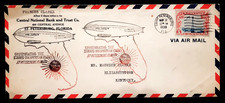 🔥US #C11 AirMail GRAF ZEPPELIN 1930 Pan-American Flight Cover ~ Scarce picture