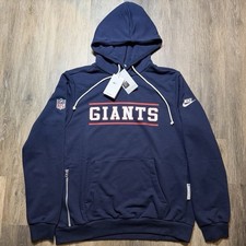 NIKE AUTHENTIC New York Giants Dri-FIT NFL Alt Standard Issue Hoodie Men's Navy picture