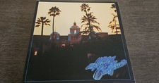 Eagles Hotel California Vinyl LP Album W/ Poster Gatefold Asylum 7E-1084 VG+ picture