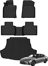 4PCS Floor Mat Cargo Liner TPE Set Fits 25-26 Toyota Camry Rear Trunk Accessory picture