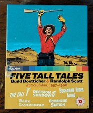 Five Tall Tales: 5 Films from Budd Boetticher (5-disc set) *MAKE ME AN OFFER* picture