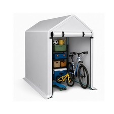 6x10 FT Storage Shed with 2 Roll-up Windows, Heavy Duty Bike Tent picture