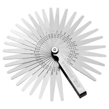 32 Blade Tapered Feeler Gauge Set 0.001-0.04