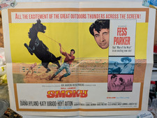 Vintage Smoky 1966 Western Original 22x28 Movie Poster Fess Parker Diana Hyland picture