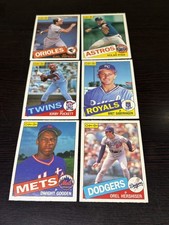 1985 OPC O-Pee-Chee Baseball Complete Set 1-396 NM in Binder Puckett RC picture