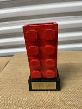 LEGO Employee Service Award - Red Brick 2x4 Statue picture