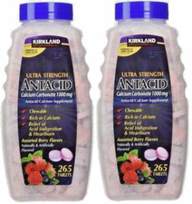 530 Tablets Kirkland Signature Antacid Ultra Strength 1000 mg Generic Tums picture