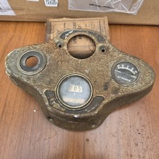 1930-31 Ford Model A Instrument Panel With Speedometer, Ampere Gauge picture