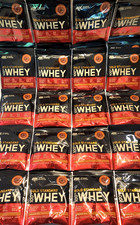 Lot of 100 ON Optimum Nutrition Gold Standard 100% Whey Cinnamon Roll 1.09 oz. picture
