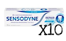 Sensodyne Repair & Protect MINT Daily Repair Toothpaste 75ml x10 Novamin Canada picture