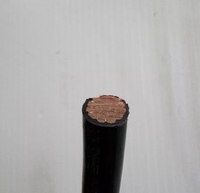 50' 3/0 AWG Copper THHN THWN-2 Building Wire Black 600V picture
