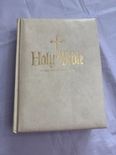 Vintage 1971 Holy Bible Catholic Family Reference Edition New American Bible picture
