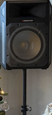 Monster X6 PA Speaker Bluetooth Wireless Wired Black Rectangular picture