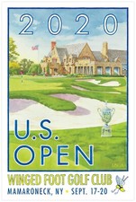 Official 2020 U.S. Open Winged Foot Golf Club 24