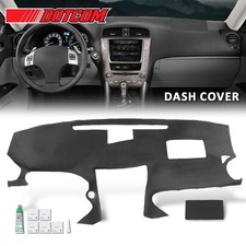For 2006-2013 Lexus IS250 IS350 C Base Dashboard Dash Cover Cap Overlay Black picture