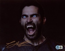 TYLER HOECHLIN SIGNED AUTOGRAPHED 8x10 PHOTO MARTIN BREWER TEEN WOLF BECKETT BAS picture
