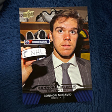 Upper Deck 2015-16 Connor McDavid Collection #CM-3 Connor McDavid RC Oilers picture