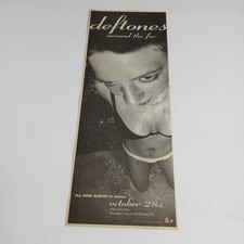 Deftones Around the Fur 1997 Vintage Magazine Ad Alternative Nu Metal Promo 90s picture