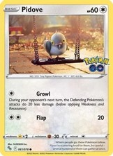Pidove - 061/078 - Common (Near Mint) Pokemon Go - Colorless Pokémon picture