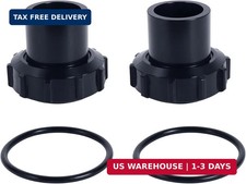 DE2400PAK2CS Filter Plumbing Kit Compatible With Hayward Swim Clear Black picture