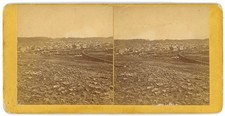 MINNESOTA STEREOVIEW - Mankato Panorama - EF Everitt 1870s picture