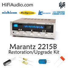 Marantz 2215B receiver rebuild restoration recap upgrade kit repair capacitor picture