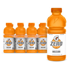 Gatorade Thirst, Quencher Zero, Sugar Sports, Drink Orange 20Oz Bottles - 8 Pack picture