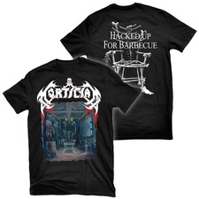 MORTICIAN cd cv HACKED UP FOR BARBECUE Official SHIRT XL New chainsaw bloodbath picture