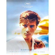 CANNES FILM FESTIVAL 2019 Official Poster  - 23x32 in. - Alain Delon picture