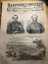 1861 Harper’s Weekly Civil War Newspaper ~ Great Civil War Content and Prints picture