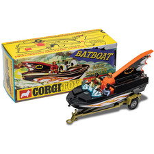 Corgi Toys Bat Boat With Batman & Robin 107 Reissue 1:43 Scale Model CD54321062 picture