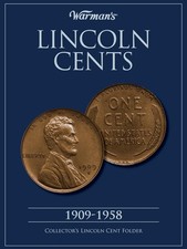 Lincoln Cents 1909 1958 Collector's Folder Warmans Collector Coin Folders picture