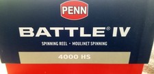 PENN Battle IV 4000 HS BTLIV4000HS***NEW HIGH SPEED MODEL ** picture