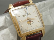 Omega 18K Triple Date Moonphase Vintage picture