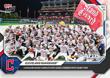 Cleveland Guardians ALDS 0-2 Comeback- 2026 MLB Topps NOW - Card 779 Presale picture