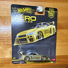 Hot Wheels Car Culture Aero Styles Chase LB-ER34 Skyline Gold 1:64 picture